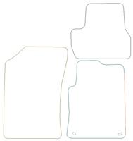 Citroen C3 - Luxury Mats 2 Clips (Ss3595)