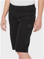 100% Airmatic Womens Shorts Black - L