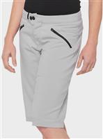 100% Ridecamp Womens Shorts Grey - Xl