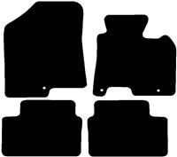 Halfords Hyundai i30 - Set of 4 Standard Car Mats 3 Clips (EE0385)