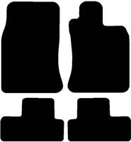 Halfords Mini R50 & R53 - Set of 4 Standard Car Mats 0 Clips (EE0614)