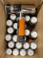 Audi Daytona Grey Pearlescent Spray Paint Halfords Pack X 4