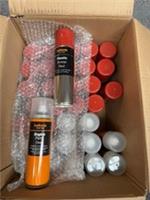 Plastic Primer Red Spray Paint Halfords Pack X 4