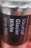 Vauxhall Glacier White Spray Paint Halfords Pack X 2