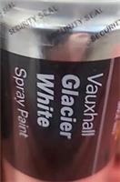 Vauxhall Glacier White Spray Paint Halfords Pack X 4