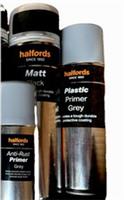 Plastic Primer Grey Spray Paint Halfords Pack X2