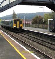 Photo 6x4 Shrewsbury train arriving at Craven Arms station Halford On Oct c2019