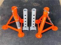 HALFORDS 3 TONNE AXLE STANDS BRAND NEW