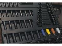 Halfords Advanced Socket and Ratchet Spanner Set 200 Pc (735757) Black Edition