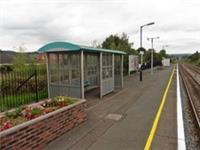 Photo 6x4 Shelter on Craven Arms railway station Halford/SO4383 c2017