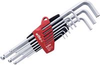 Wiha Ball ended Hex key set 1.5 - 10mm