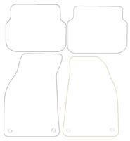 Audi A6 Graphite - Luxury Mats 4 Clips (SS7060)