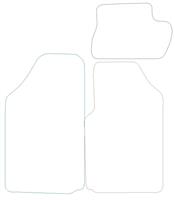 Citroen C2 Graphite - Luxury Mats 0 Clips (SS7101)