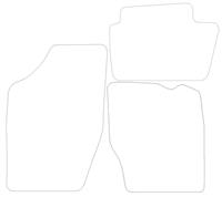 Citroen C4 Graphite- Luxury Mats 0 Clips (SS7104)