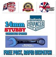 Halfords Advanced 14mm STUBBY Combination Spanner *Free Rapid Post*