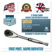 Halfords Advanced 1/2 Drive Socket Ratchet 100 Tooth Quick Release *FREE POST*