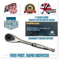 Halfords Advanced 3/8 Drive Socket Ratchet 100 Tooth Quick Release *FREE POST*