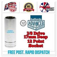 17mm Deep Halfords Advanced 3/8 Drive HIGH TORQ Socket 12 Point *Free Post*