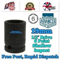 12mm Halfords Advanced 1/2 Shallow Impact Socket *Free Rapid Post* NEW