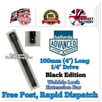 1/4 Drive 100mm (4) Halfords Advanced Wobble Lock Extension Bar FREE RAPID POST