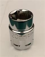 20mm Halfords Advanced VORTEX Go Through Socket Tool 1/2" Drive *FREE RAPID POST