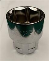 27mm Halfords Advanced VORTEX Go Through Socket Tool 1/2" Drive *FREE RAPID POST