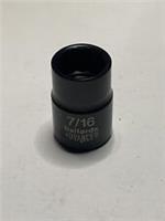7/16 A/F Halfords Advanced 3/8 Drive BLACK EDITION Socket 12 Point *FREE POST*