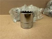 5 x Halfords Advanced 1/2 DR Socket 1-1/16 CR-V Square Drive 12 Point