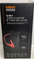 Halfords Advanced 5-in-1 Jump Starter & Tyre Inflator 191211