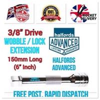 3/8 Drive 150mm (6) Halfords Advanced Wobble Lock Extension Bar FREE RAPID POST