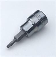 T10 Halfords Advanced Tamper Security TX Torx 3/8" dr drive socket bit tool TX10