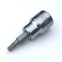 T20 Halfords Advanced Tamper Security TX Torx 3/8" dr drive socket bit tool TX20