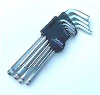 10x Halfords Advanced ball end 'L' type metric Allen key set 1.5mm to 10mm