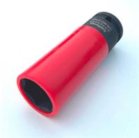 Halfords 21mm deep long reach alloy wheel impact coated socket 1/2" drive tool