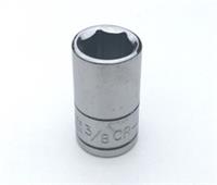 3/8" SAE Halfords Advanced 1/4" dr. drive shallow socket 6 pt imperial tool