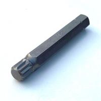 M10 Halfords Advanced triple square spline 10mm Hex Shank 75mm long deep type