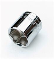 18mm Halfords Advanced 3/8" dr. drive shallow socket 6 pt point chrome tool