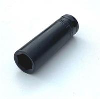 12mm Halfords Advanced deep long 6 pt air gun impact socket 3/8" dr. drive tool