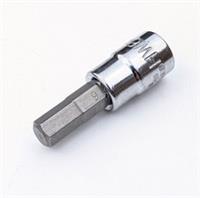 6mm Allen hex Halfords Advanced Professional 1/4" dr. drive socket tool H6