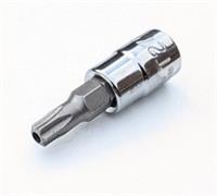T27 Torx TX Halfords Advanced Tamper Security 1/4" dr. drive socket tool TX27