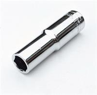 Halfords Advanced 13mm deep long reach 6 pt chrome socket 1/2" dr. drive tool