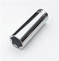 Halfords Advanced 19mm deep long reach 6 pt chrome socket 1/2 dr. drive tool