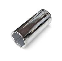 Halfords Advanced 24mm deep long reach 6 pt chrome socket 1/2" dr. drive tool
