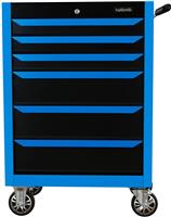 Halfords 27 inch Neon Blue 6 Drawer Cabinet