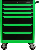 Halfords 27 inch Neon Green 6 Drawer Cabinet