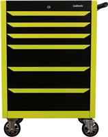 Halfords 27 inch Neon Yellow 6 Drawer Cabinet