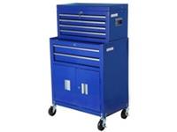 Halfords 6 Drawer Garage Tool Centre Cabinet 681 x 1147 x 422 mm - Blue A