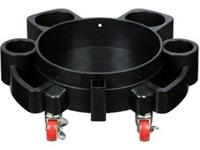 NEW Halfords Advanced Car Washing Bucket Dolly With 5x360-Degree Casters - Black