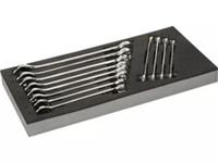 Halfords Advanced 12 Piece Combination Spanner Set Modular Tray
