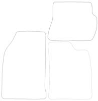 Ford Fiesta Graphite - Luxury Mats 0 Clips (SS7128)